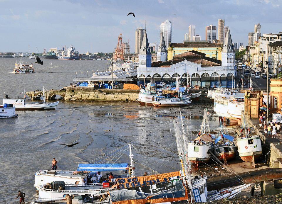 Le port de pêche et le Ver-o-Peso à Belém