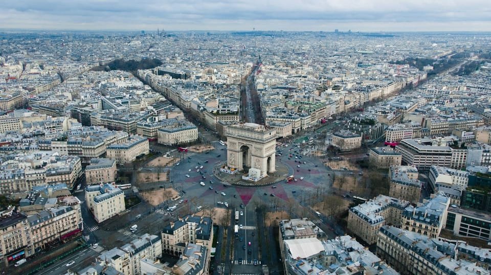 París vista desde el aire