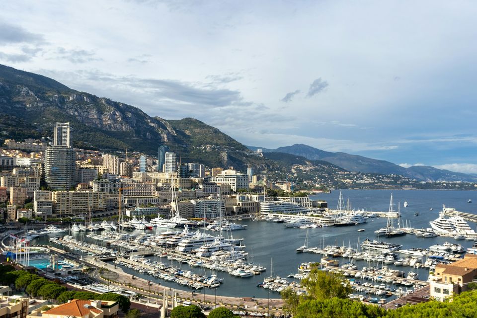 Porto de Mônaco e Monte Carlo